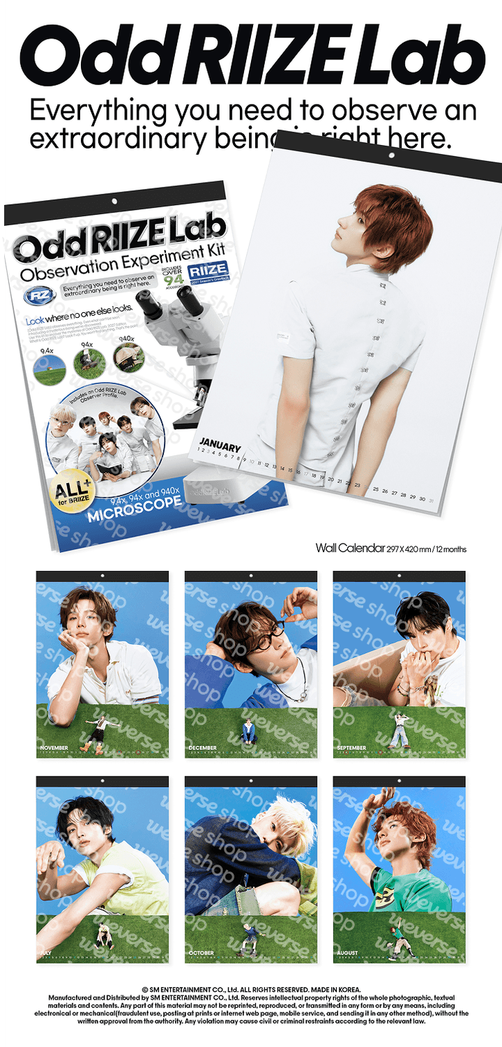 PRE-ORDER: RIIZE 2027 Season’s Greetings - Odd RIIZE Lab