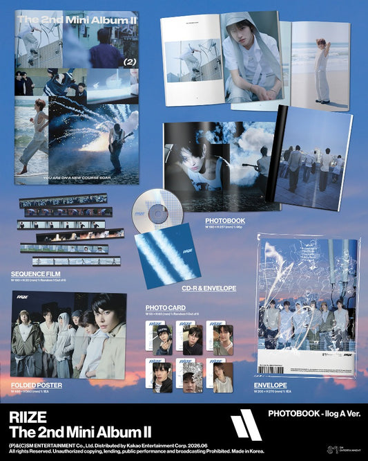 RIIZE The 2nd Mini Album - II (Photobook Ver.)