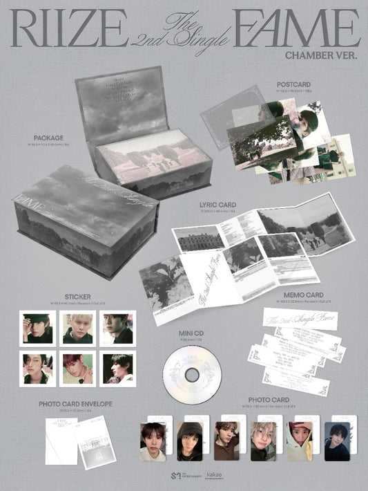 RIIZE The 2nd Single Album - Fame (Chamber Ver.)
