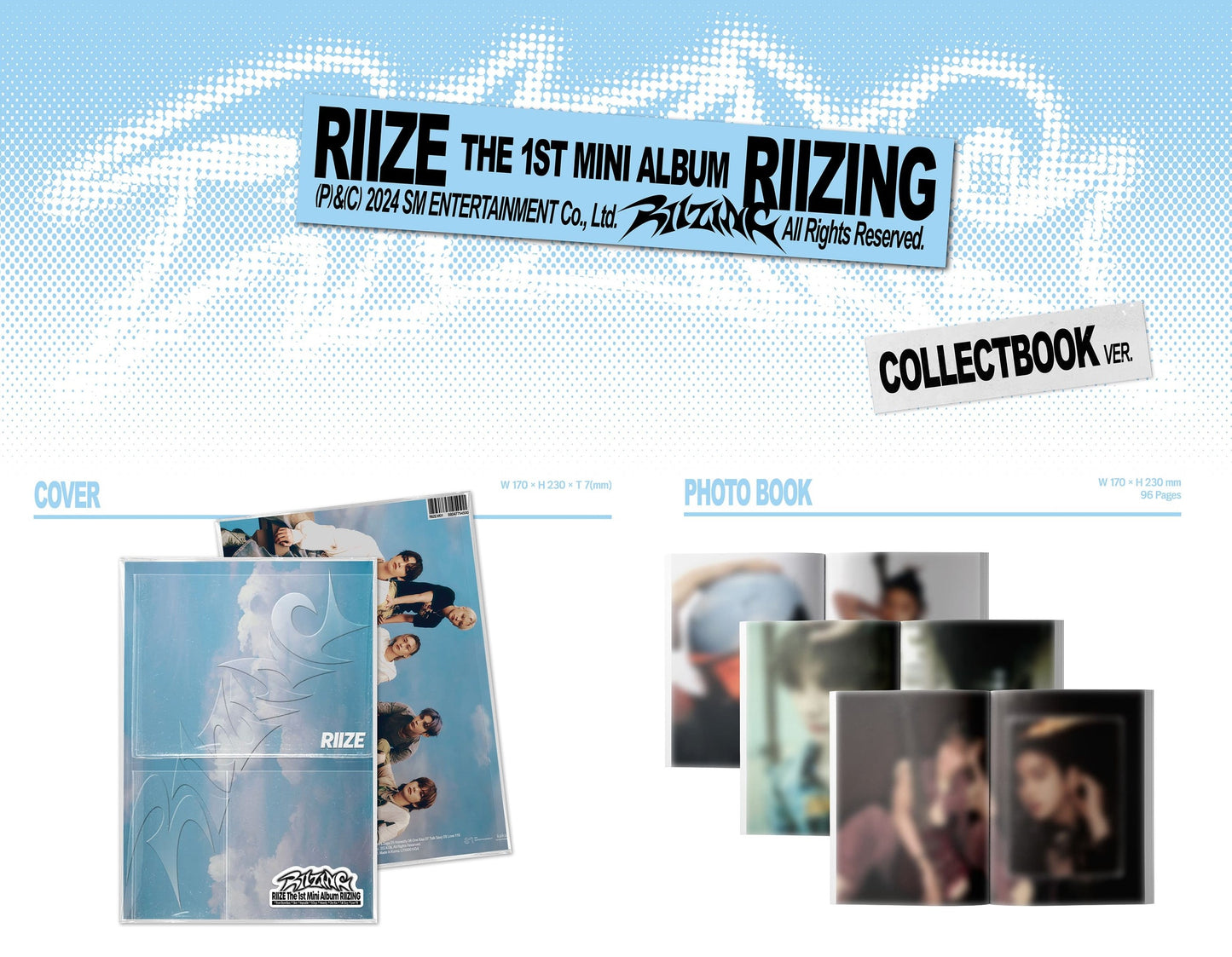 RIIZE The 1st Mini Album – RIIZING (Collect Book Ver.)