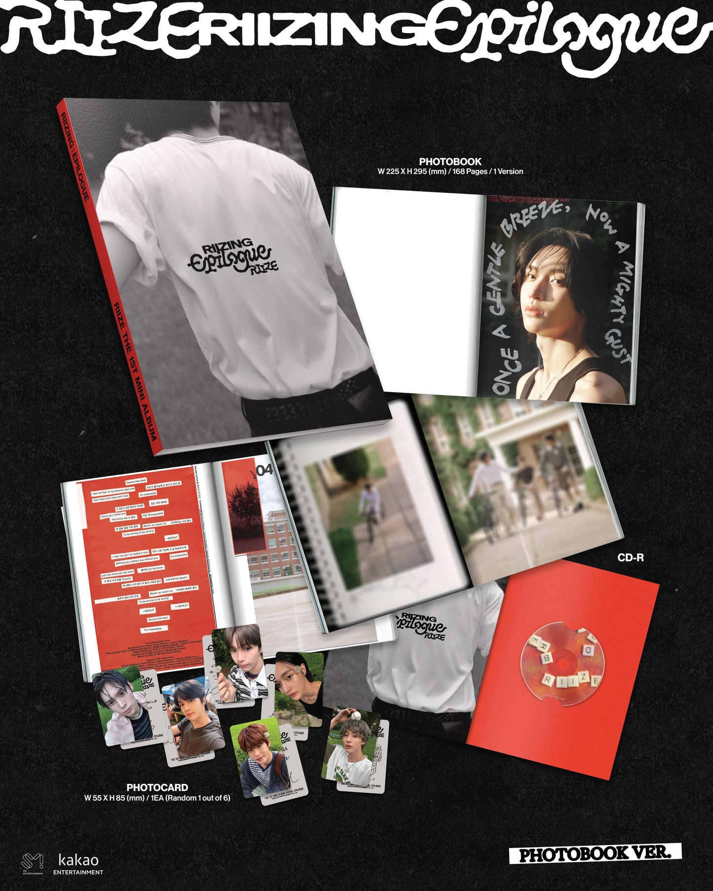 RIIZE The 1st Mini Album – RIIZING : Epilogue (PHOTO BOOK Ver.)
