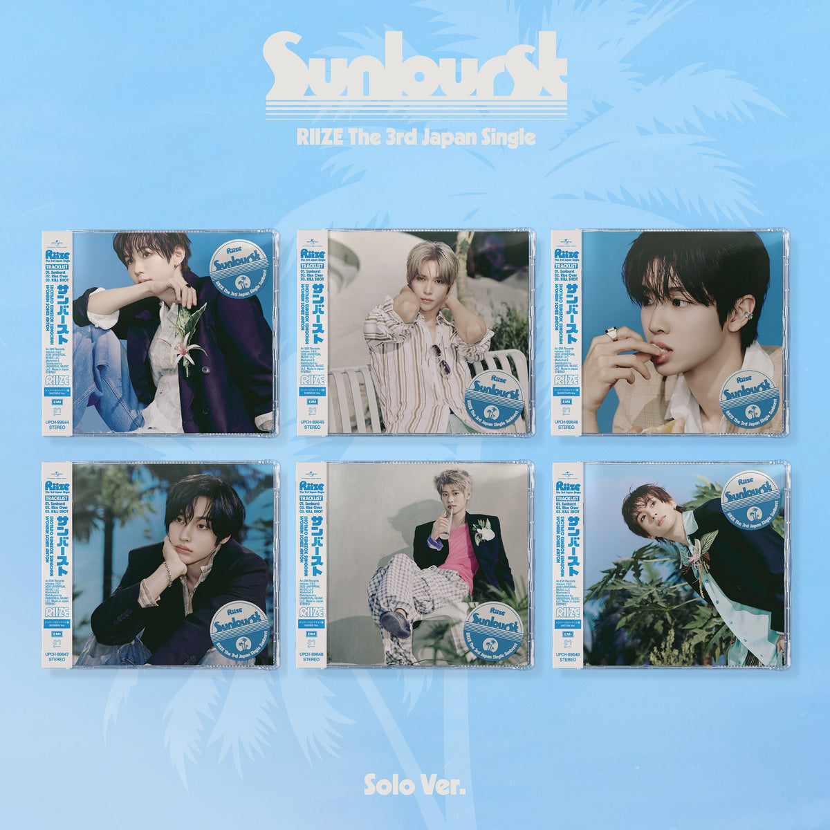 RIIZE 3rd Single Album - Sunburst [Japanese Edition]
