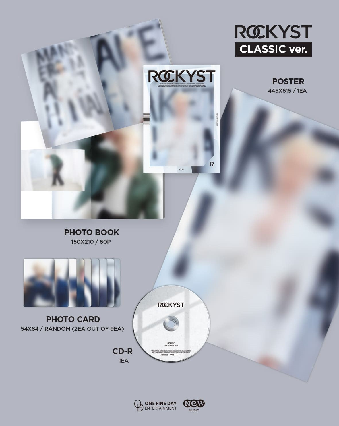 ROCKY Mini Album Vol. 1 – ROCKYST (Random)