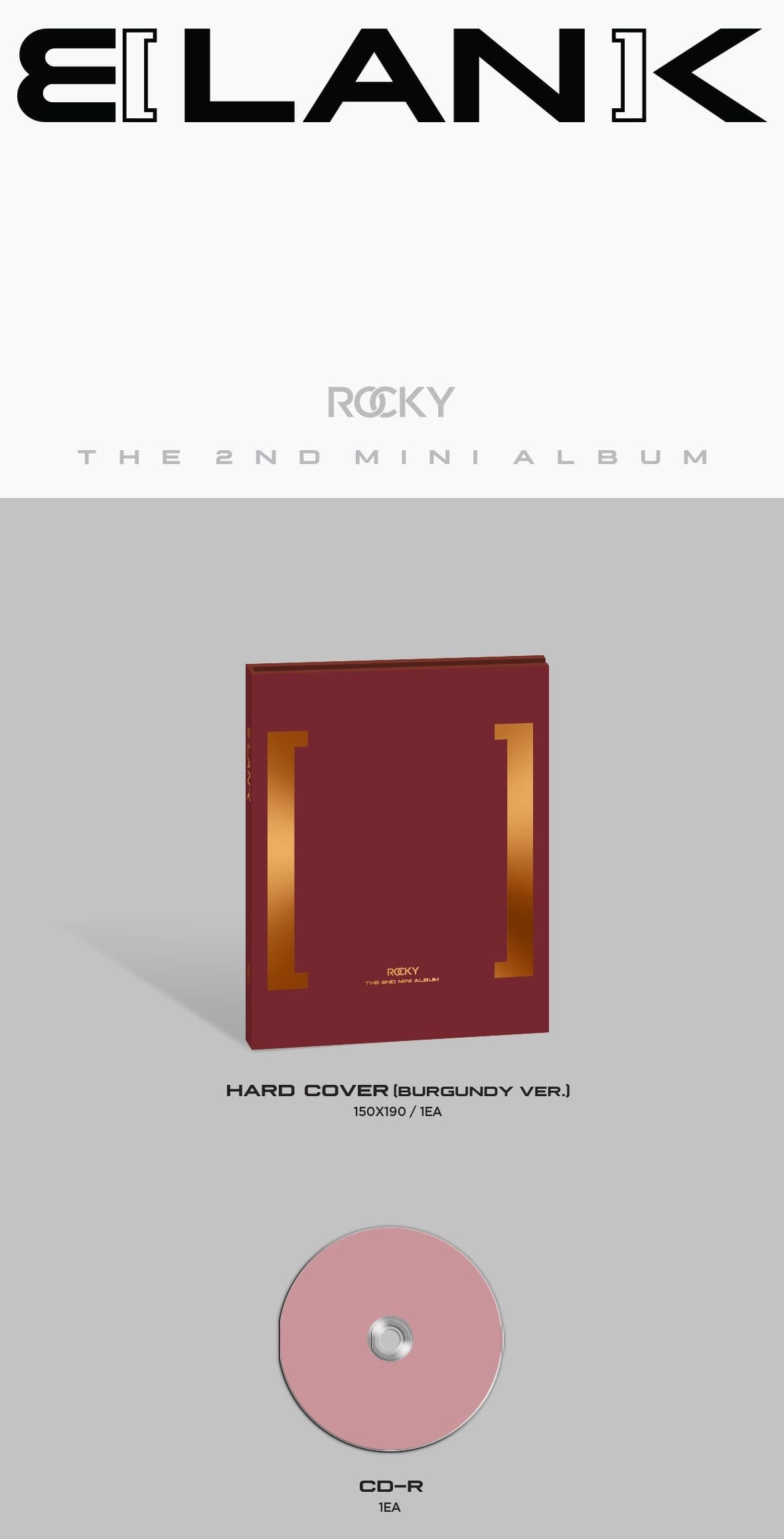 ROCKY 2nd Mini Album – BLANK (Random)