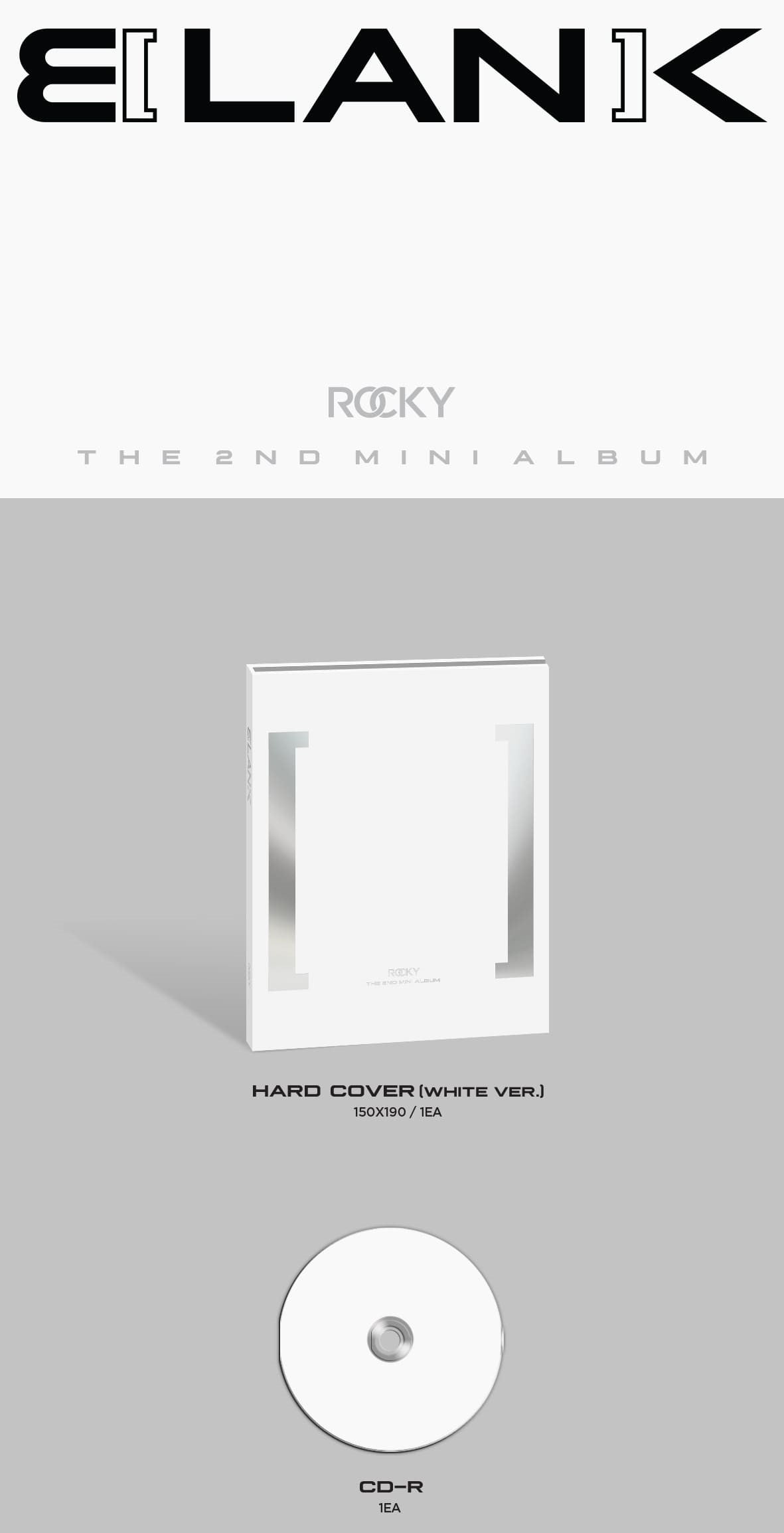 ROCKY 2nd Mini Album – BLANK (Random)