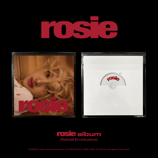 PRE-ORDER: ROSÉ first studio album – rosie (Retail Exclusive)