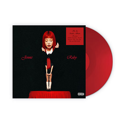 PRE-ORDER: JENNIE The 1st Studio Album – Ruby Vinyl (LP)