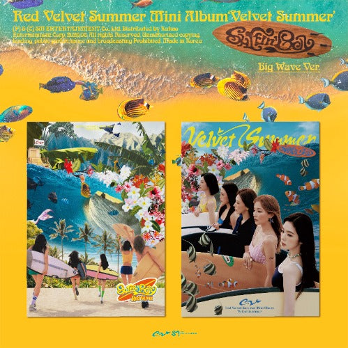 PRE-ORDER: Red Velvet Summer Mini Album - Velvet Summer (Big Wave Ver.) (Random)