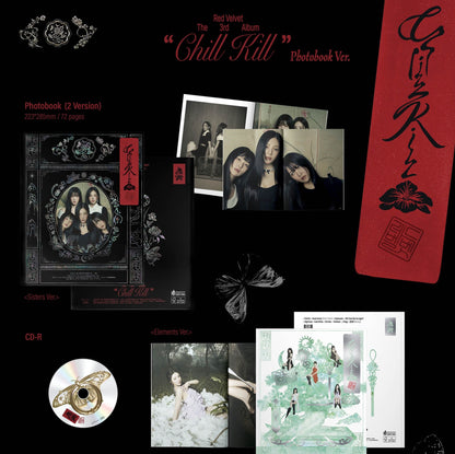 Red Velvet Album Vol. 3 – Chill Kill (Photobook Ver.) (Random)