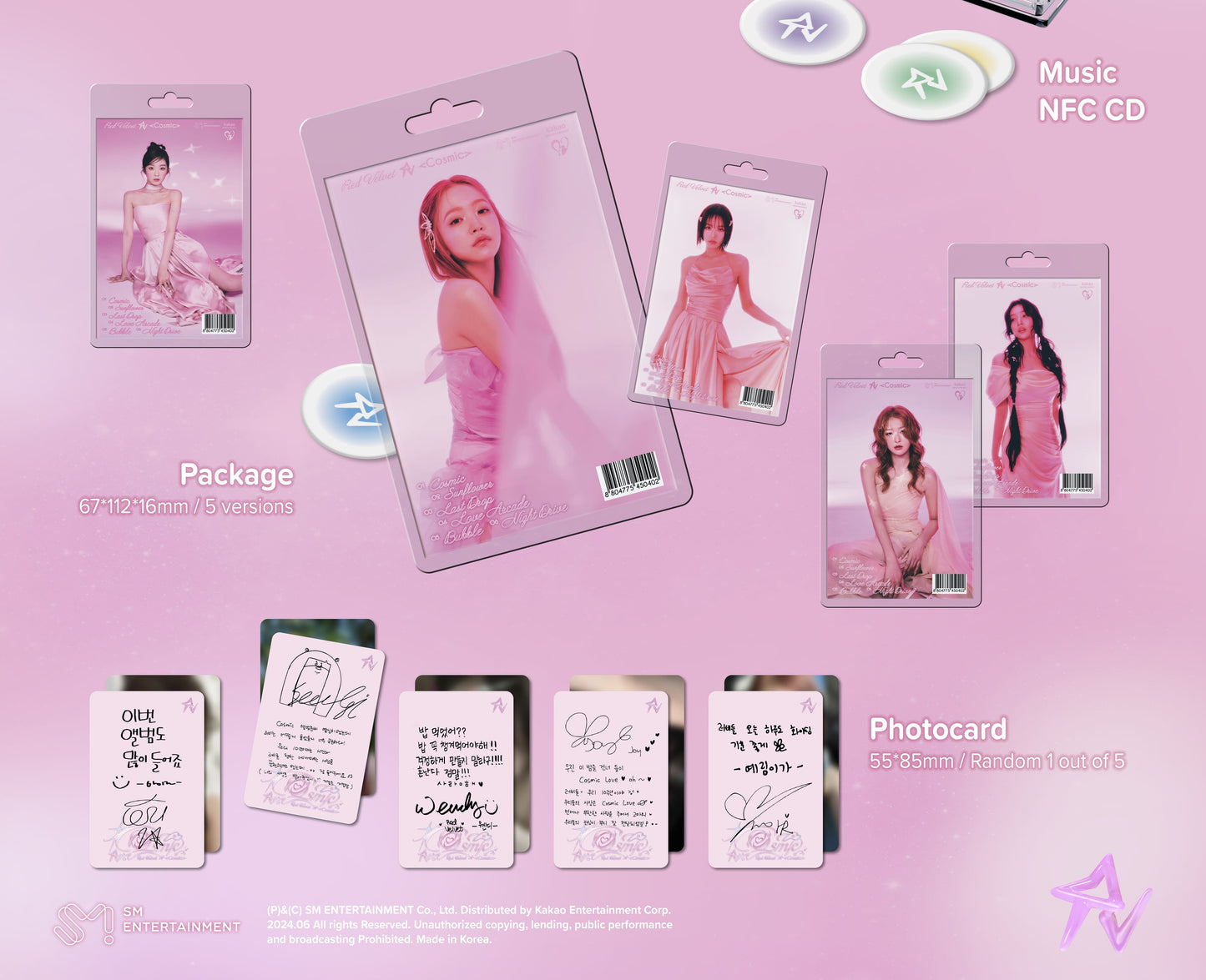 Red Velvet – Cosmic (SMini Ver.) (Random)