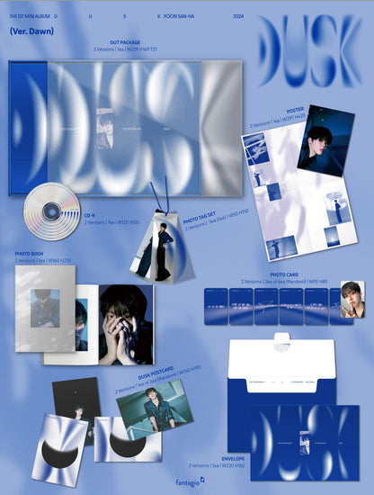 YOON SAN-HA THE 1ST MINI ALBUM – DUSK