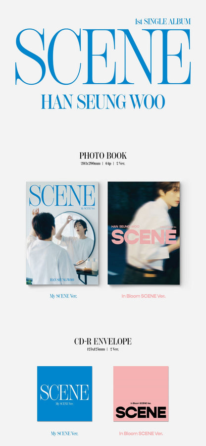 HAN SEUNGWOO 1st SINGLE ALBUM – SCENE (Random)