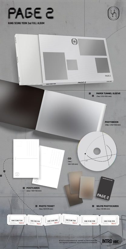 KANG SEUNG YOON (Winner) – 2nd Full Album - PAGE 2 (Random)