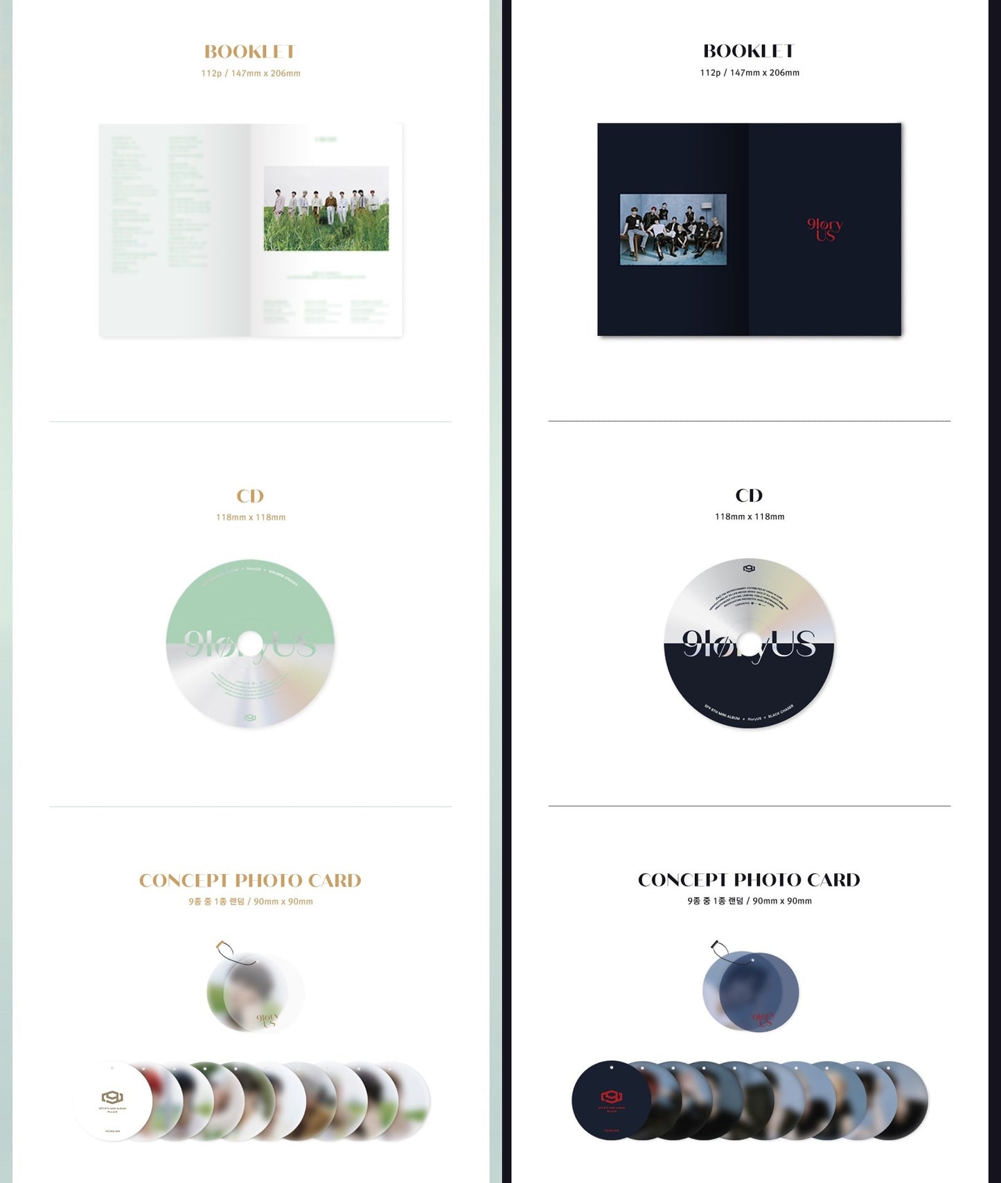 SF9 Mini Album Vol. 8 - 9loryUS (Random)