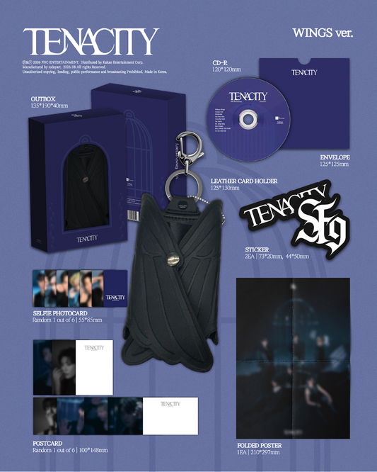 PRE-ORDER: SF9 2nd Album - TENACITY (WINGS Ver.)