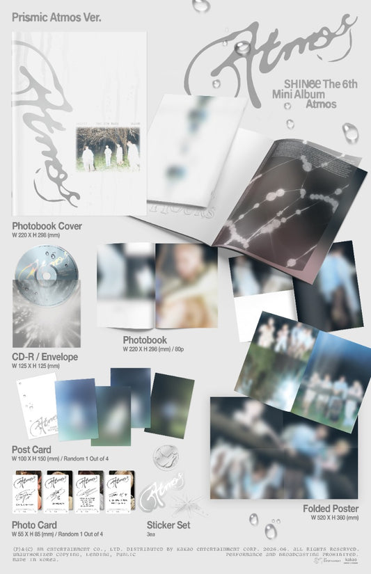SHINee The 6th Mini Album - Atmos (PrIsmIc Atmos Ver.)