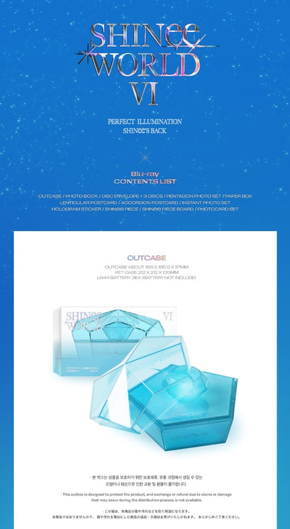 SHINee – SHINee WORLD VI [PERFECT ILLUMINATION : SHINee’S BACK] BLU-RAY