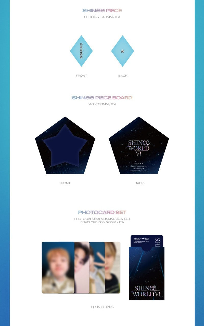 SHINee – SHINee WORLD VI [PERFECT ILLUMINATION : SHINee’S BACK] BLU-RAY