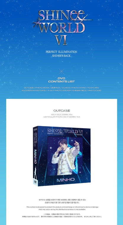 SHINee – SHINee WORLD VI [PERFECT ILLUMINATION : SHINee’S BACK] DVD