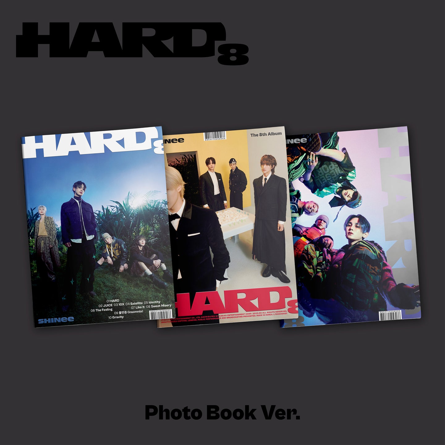 SHINee Album Vol. 8 - HARD (Photo Book Ver.) (Random)