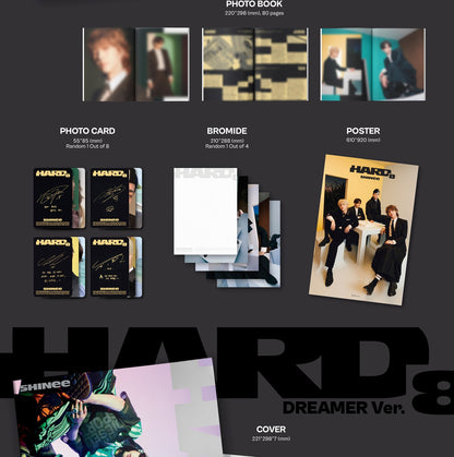 SHINee Album Vol. 8 - HARD (Photo Book Ver.) (Random)