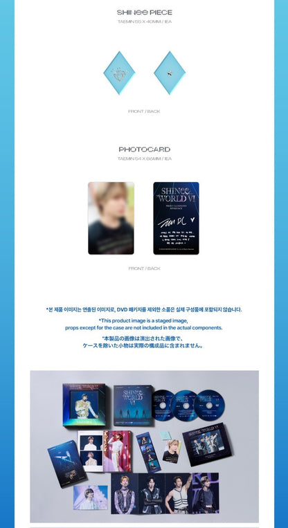 SHINee – SHINee WORLD VI [PERFECT ILLUMINATION : SHINee’S BACK] DVD