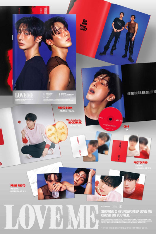 SHOWNU X HYUNGWON EP - LOVE ME (Crush On You ver.)