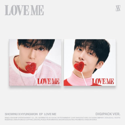 SHOWNU X HYUNGWON EP - LOVE ME (Digipack Ver.) (Random)