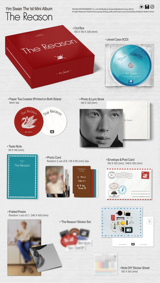 Yim Siwan The 1st Mini Album - The Reason