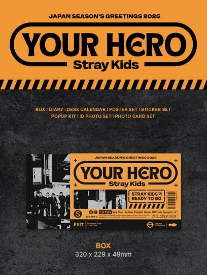 PRE-ORDER: Stray Kids JAPAN 2025 Season's Greetings - Your Hero [LIMITED EDITION]