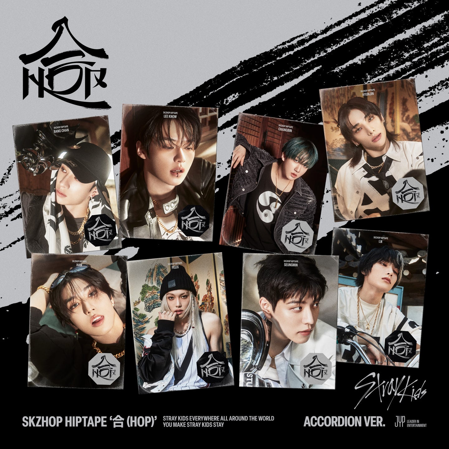 Stray Kids – SKZHOP HIPTAPE (合/HOP) (ACCORDION Ver.) (Random)