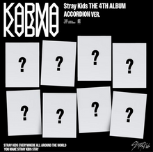 Load image into Gallery viewer, PRE-ORDER: Stray Kids The 4th Album – KARMA (ACCORDION Ver.) (Random)
