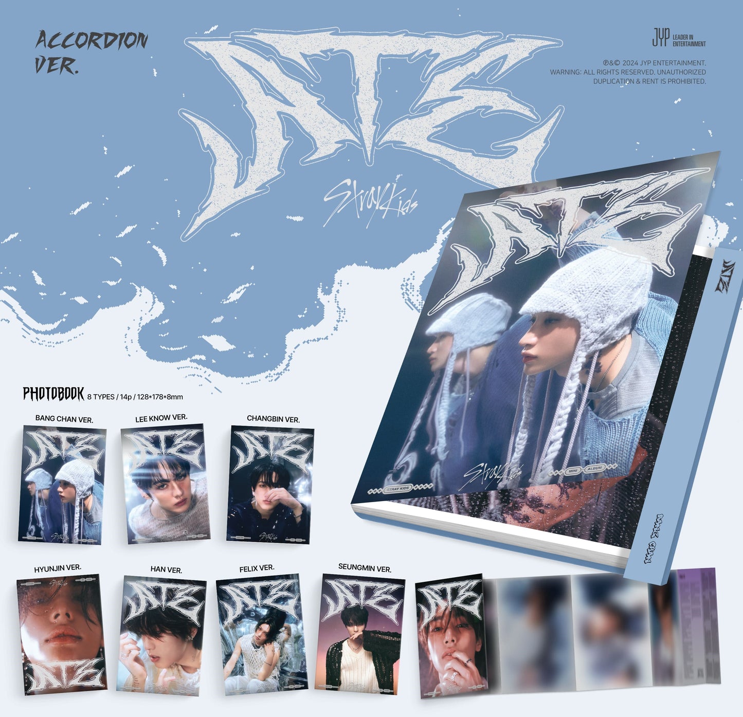 Stray Kids Mini Album – ATE (Accordion Ver.) (Random)