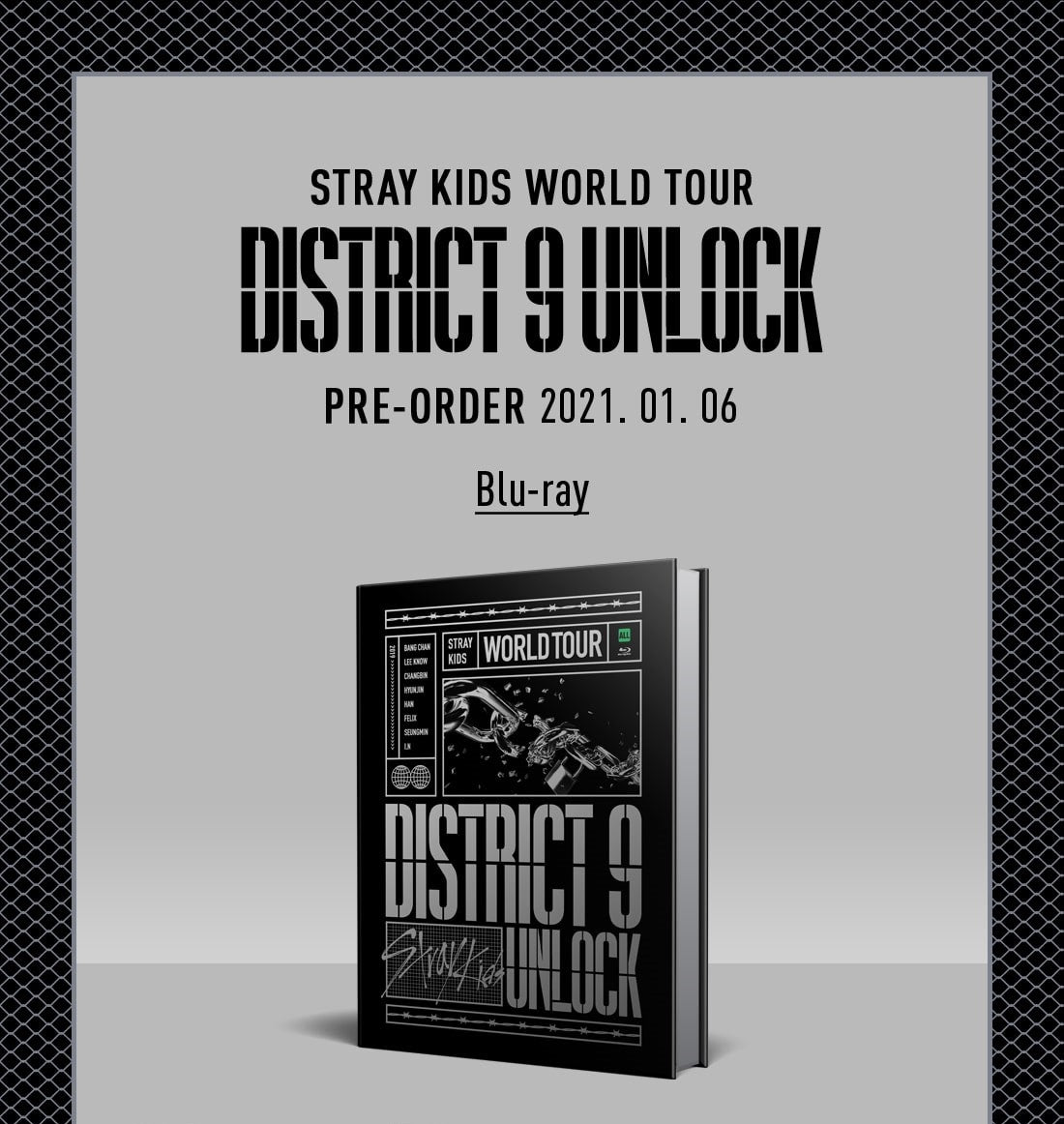 Stray Kids – World Tour ‘District 9 : Unlock’ in SEOUL (BLU-RAY) [Restock]
