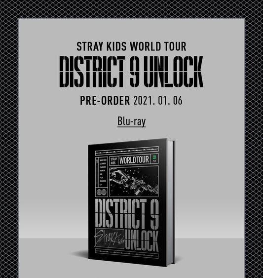 Stray Kids – World Tour ‘District 9 : Unlock’ in SEOUL (BLU-RAY) [Restock]