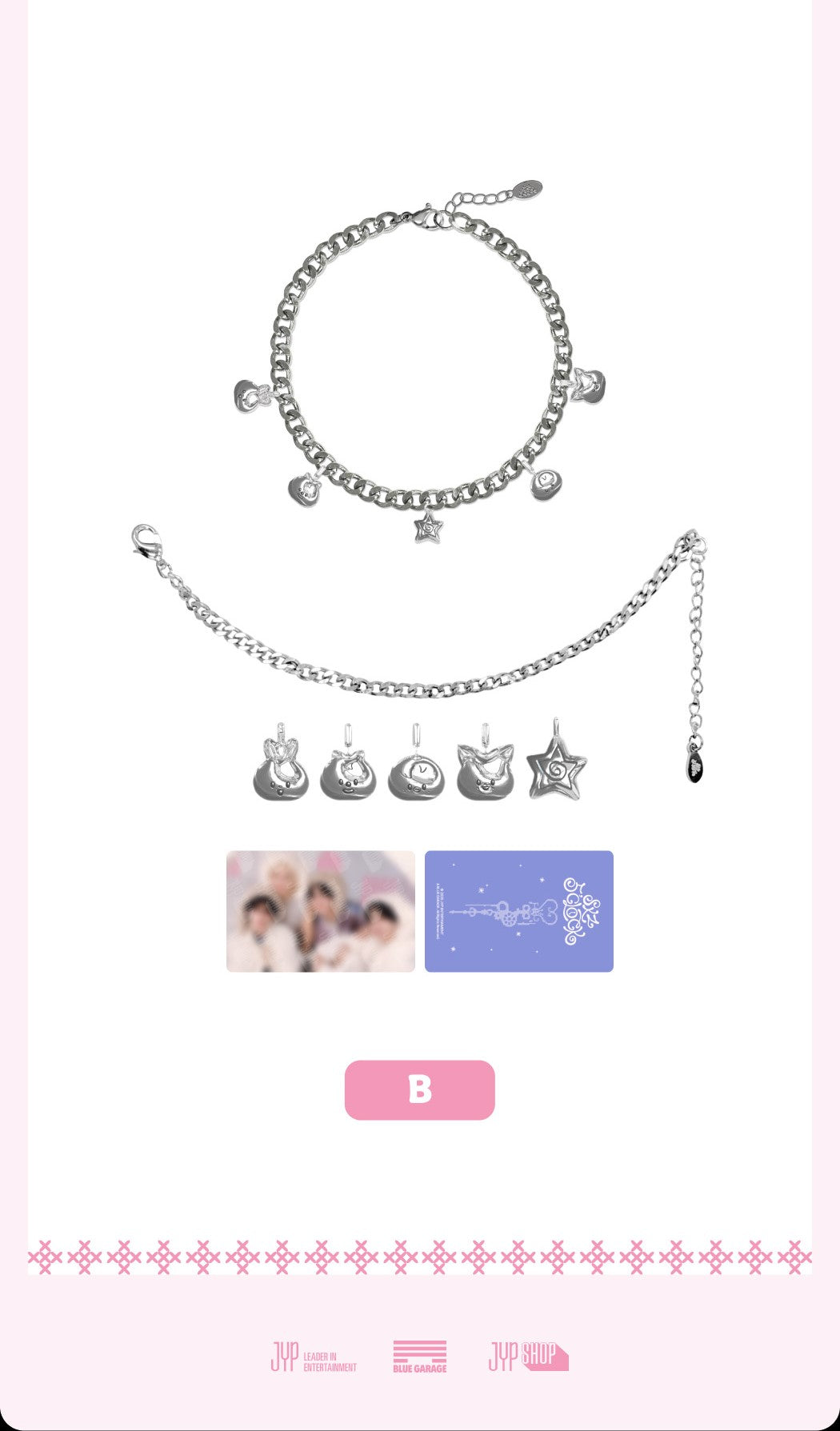 PRE-ORDER: Stray Kids – [SKZ 5’CLOCK] CUSTOM BRACELET