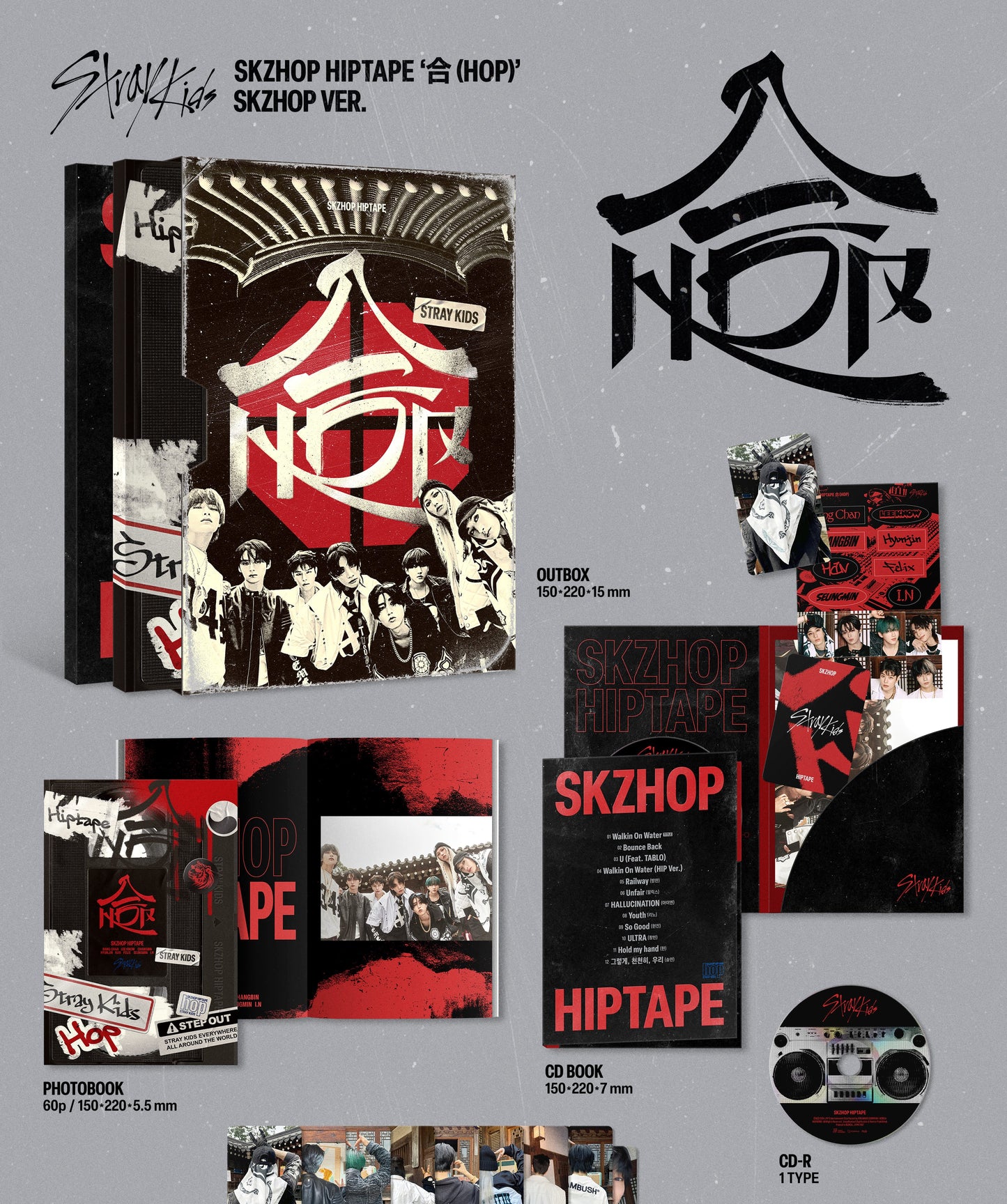 Stray Kids – SKZHOP HIPTAPE (合/HOP) (SKZHOP Ver.)