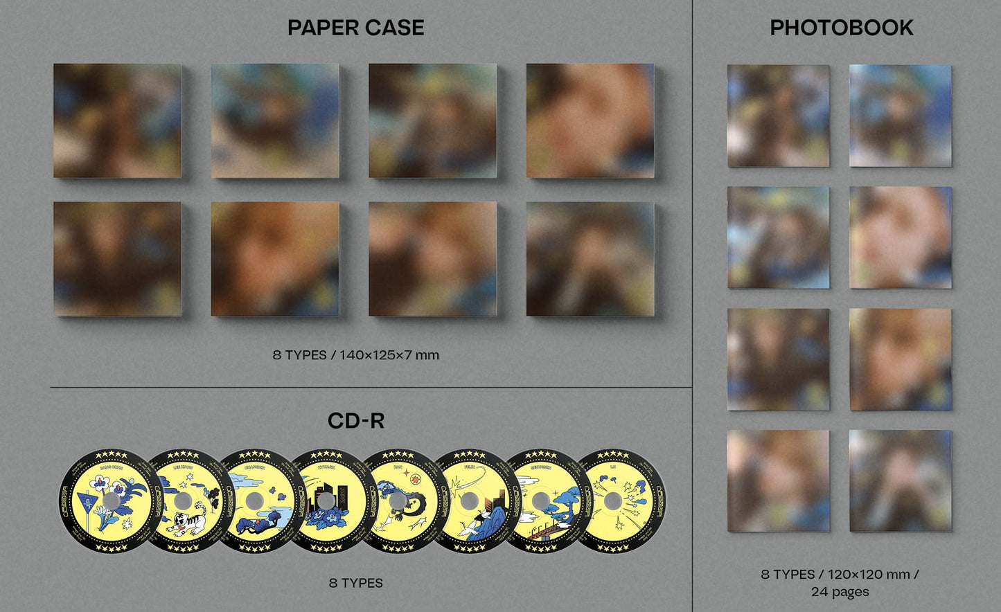 Stray Kids Album Vol. 3 - ★★★★★ (5-STAR) (Digipack Ver.) (Random)