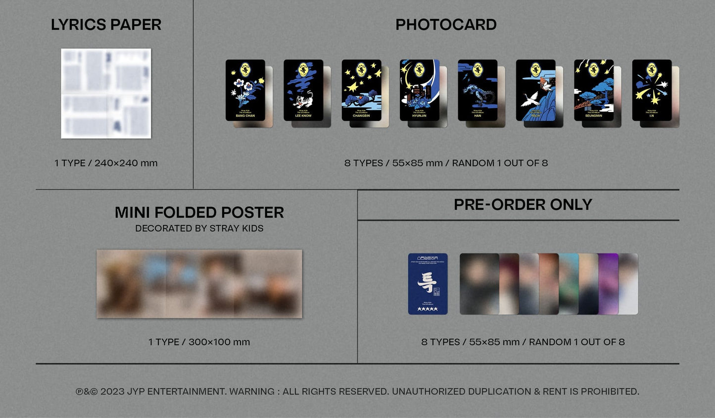 Stray Kids Album Vol. 3 - ★★★★★ (5-STAR) (Digipack Ver.) (Random)