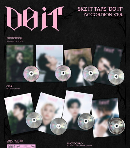 Stray Kids - SKZ IT TAPE [DO IT] (ACCORDION VER.) (Random)
