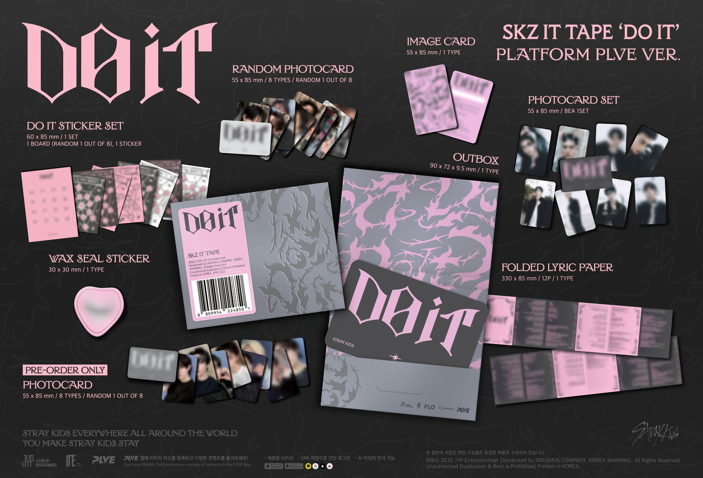 Stray Kids - SKZ IT TAPE [DO IT] (Platform / PLVE Ver.)