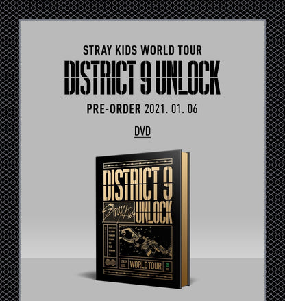 Stray Kids – World Tour ‘District 9 : Unlock’ in SEOUL (DVD) [Restock]
