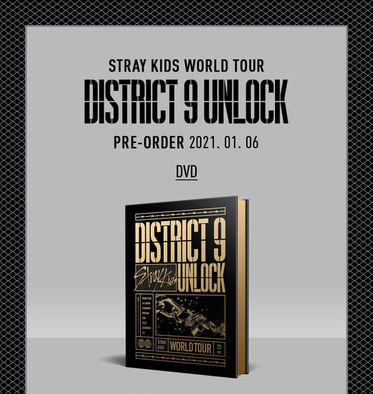 Stray Kids – World Tour ‘District 9 : Unlock’ in SEOUL (DVD) [Restock]