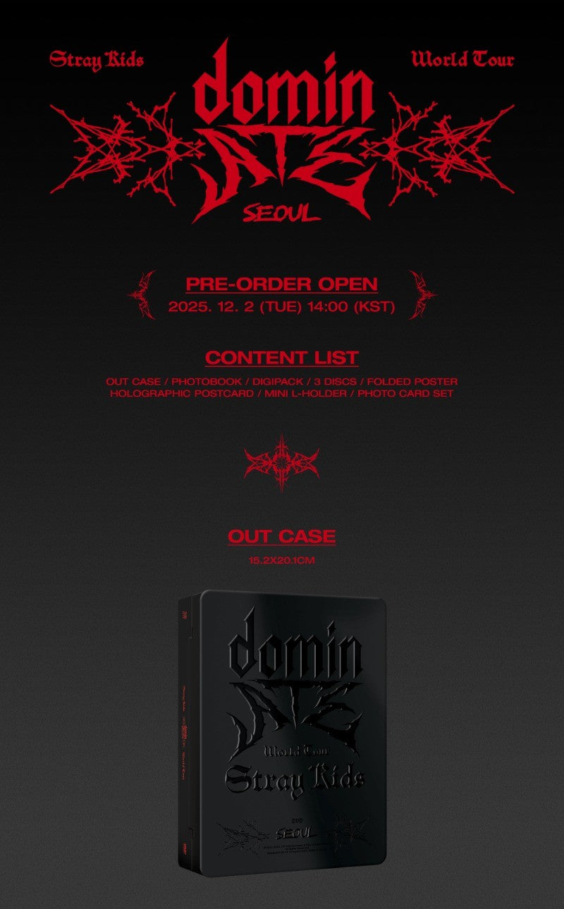 Stray Kids  World Tour - dominATE SEOUL (DVD)