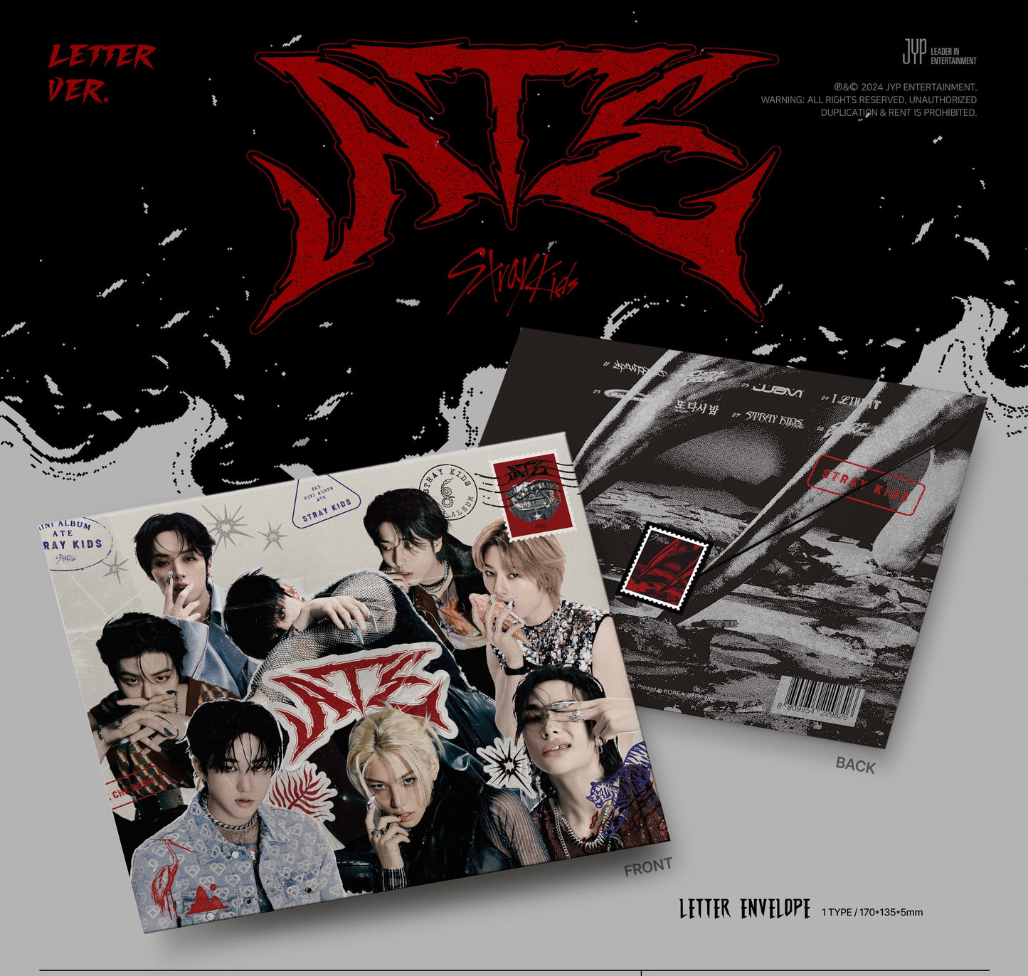 Stray Kids Mini Album – ATE (Letter Ver.)