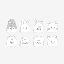Load image into Gallery viewer, PRE-ORDER: Stray Kids – [dominATE : celebrATE] SKZOO ORIGINAL BACKPACK SILVER Ver.
