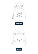 Load image into Gallery viewer, PRE-ORDER: Stray Kids – [dominATE : celebrATE] SKZOO ORIGINAL BACKPACK SILVER Ver.
