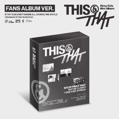 Stray Kids – THIS & THAT (FANS Album Ver.)