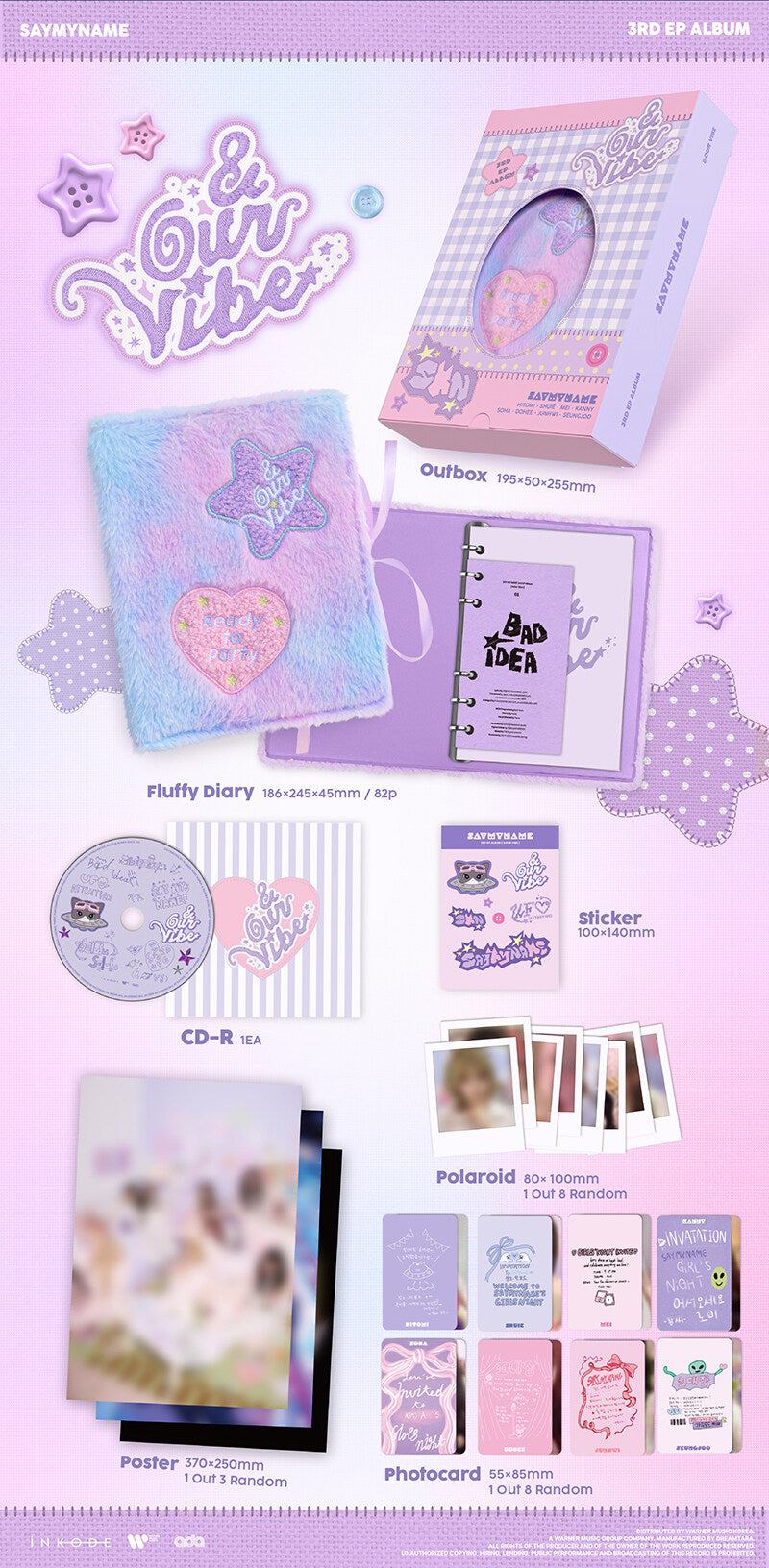 SAY MY NAME 3rd EP - &Our Vibe (OUR VIBE Ver.)