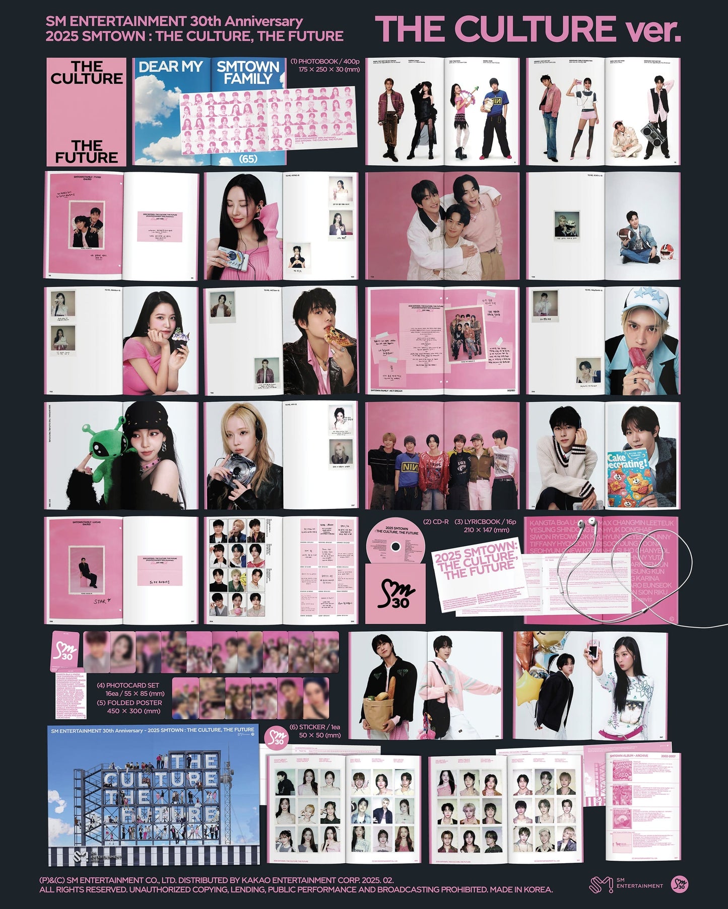 2025 SMTOWN : THE CULTURE, THE FUTURE (THE CULTURE Ver.) (Limited Edition)